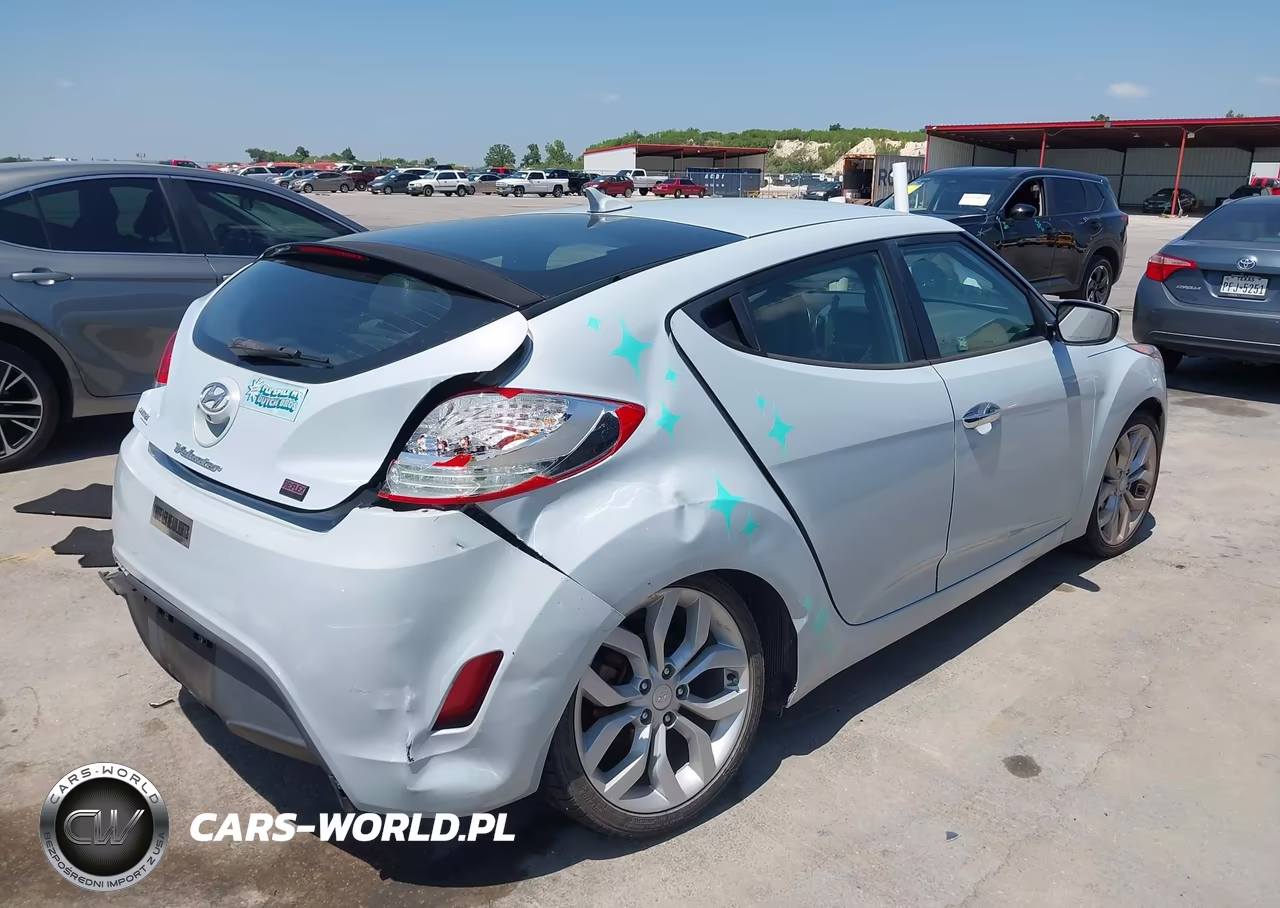 2014 Hyundai Veloster Flex W-Black VIN:KMHTC6AD5EU212817 - 4
