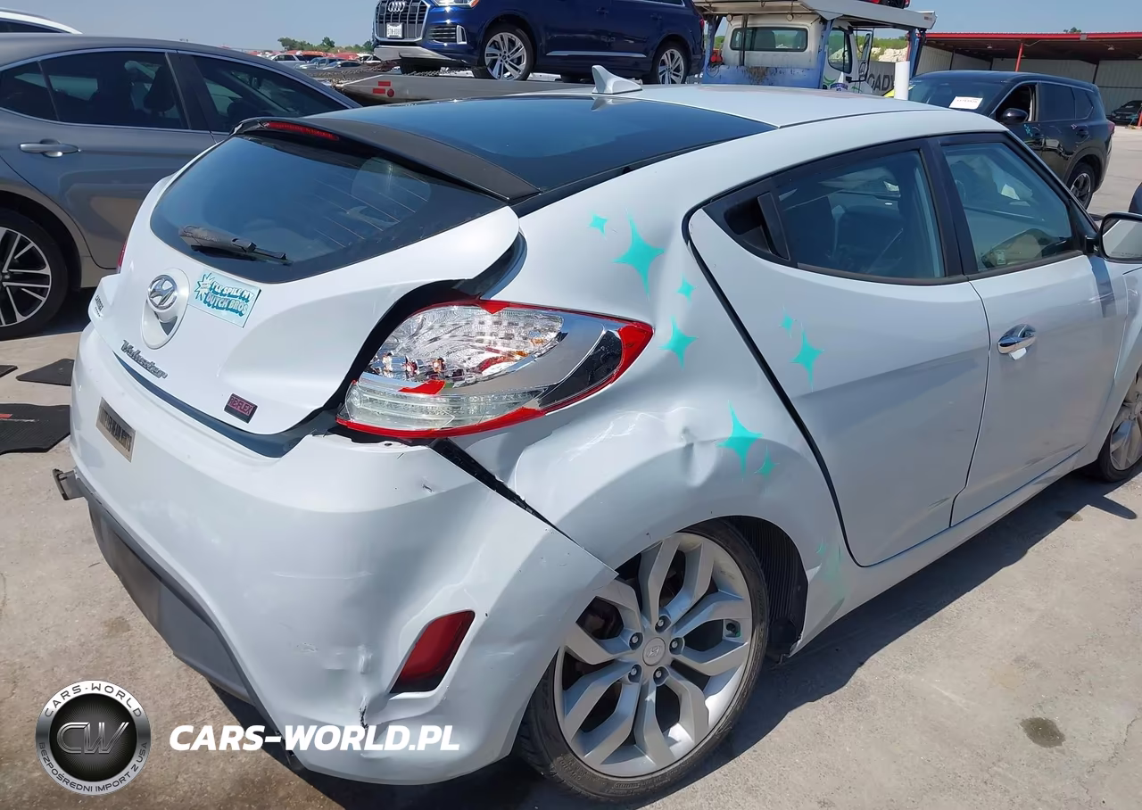 2014 Hyundai Veloster Flex W-Black VIN:KMHTC6AD5EU212817 - 6