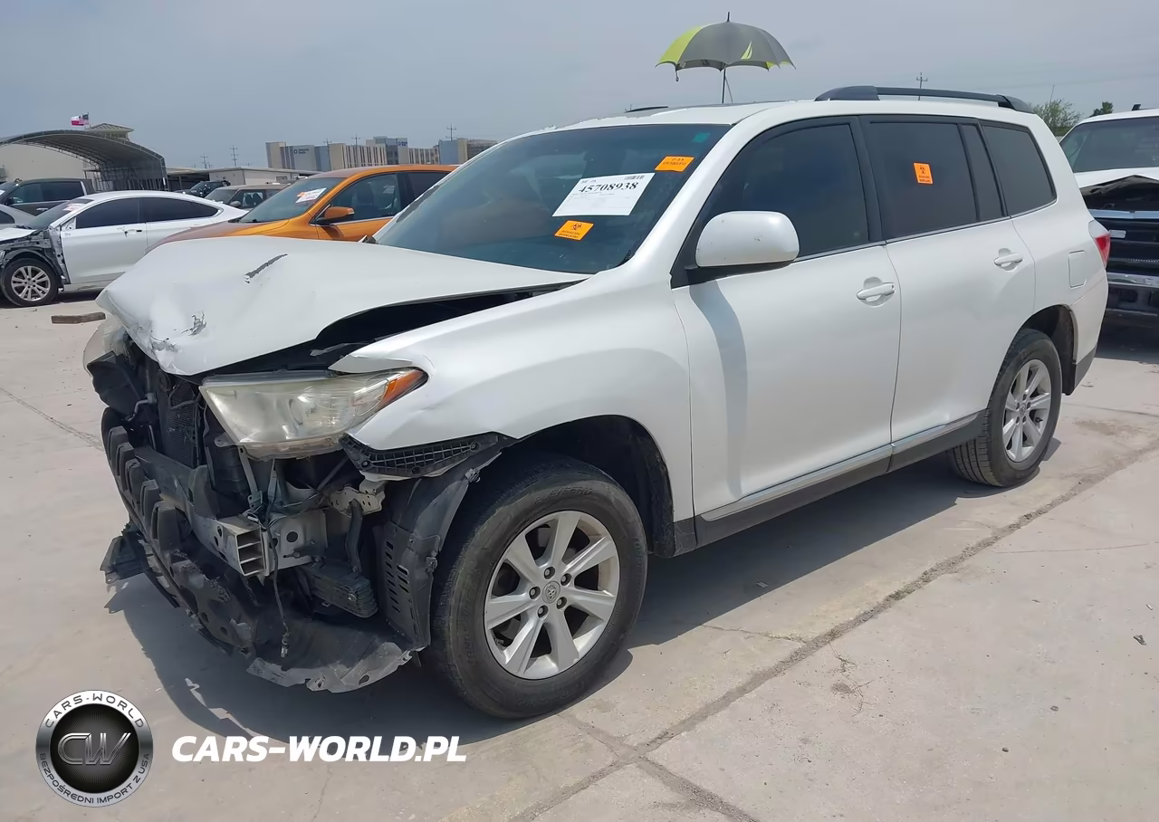 2013 Toyota Highlander Se V6 VIN:5TDZK3EH6DS119031 - 2