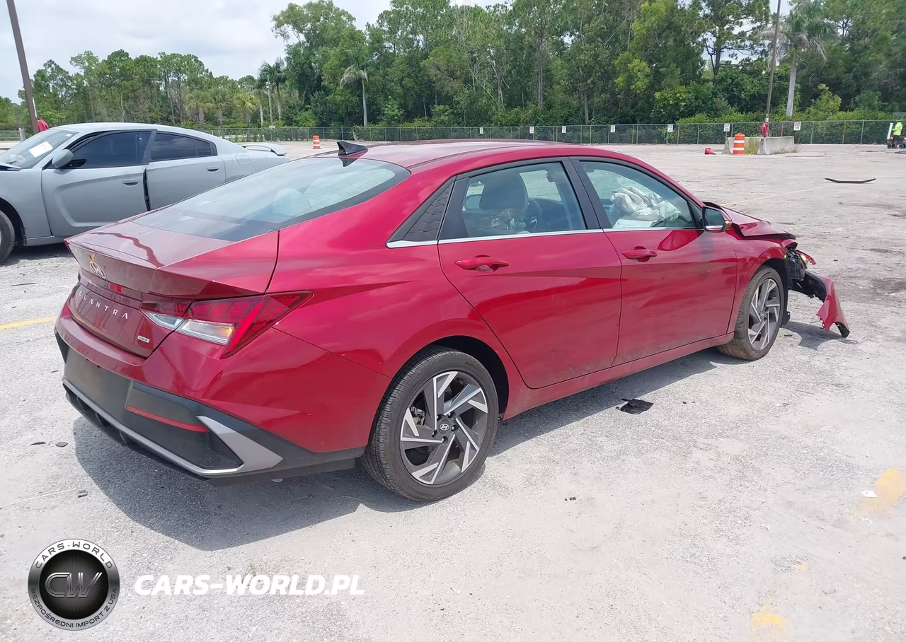 2025 Hyundai Elantra Hybrid Limited VIN:KMHLN4DJ3SU161989 - 4