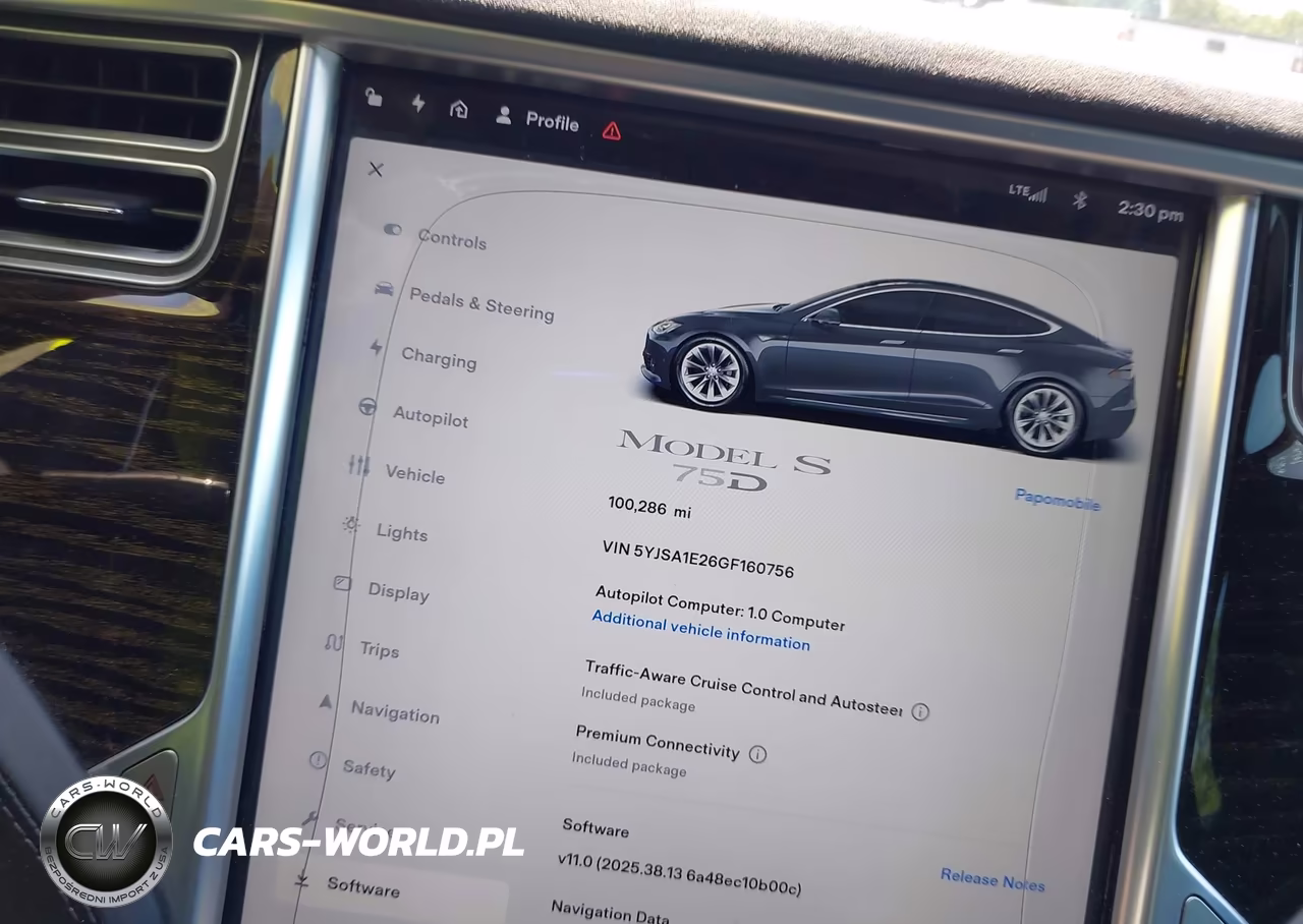 2016 Tesla Model S 60D-70D-75D-85D-90D VIN:5YJSA1E26GF160756 - 7