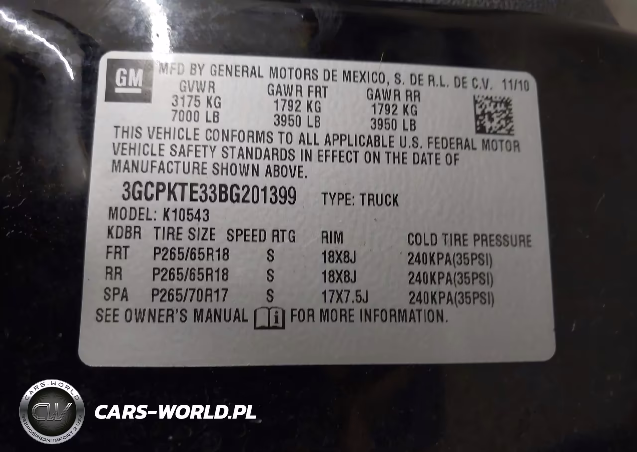 2011 Chevrolet Silverado 1500 Ltz VIN:3GCPKTE33BG201399 - 9