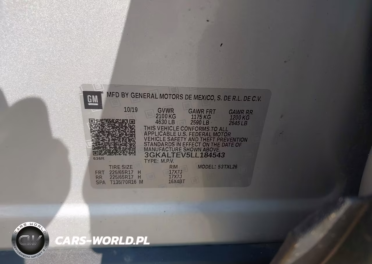 2020 GMC Terrain Awd Sle VIN:3GKALTEV5LL184543 - 9