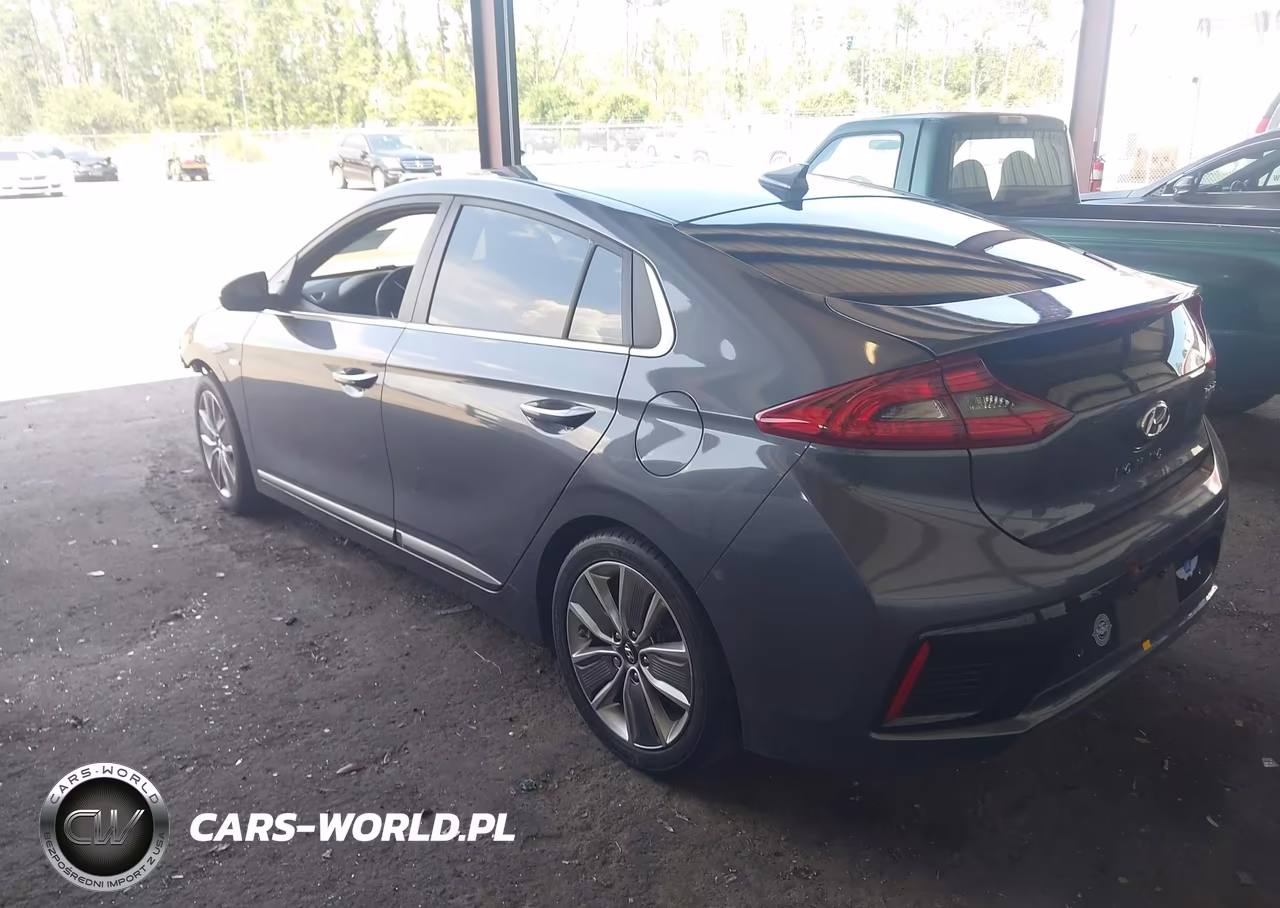 2017 Hyundai Ioniq Hybrid Limited VIN:KMHC05LC0HU028803 - 3