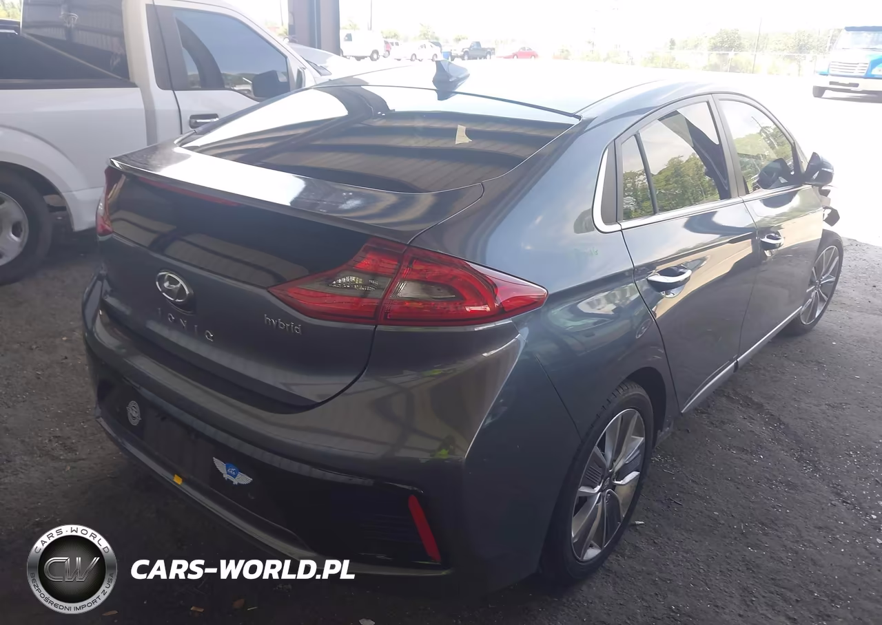 2017 Hyundai Ioniq Hybrid Limited VIN:KMHC05LC0HU028803 - 4