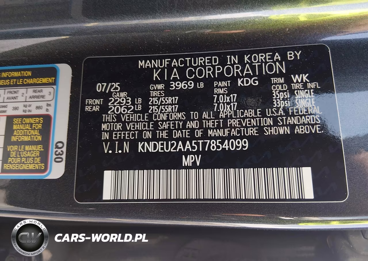2026 Kia Seltos S VIN:KNDEU2AA5T7854099 - 9