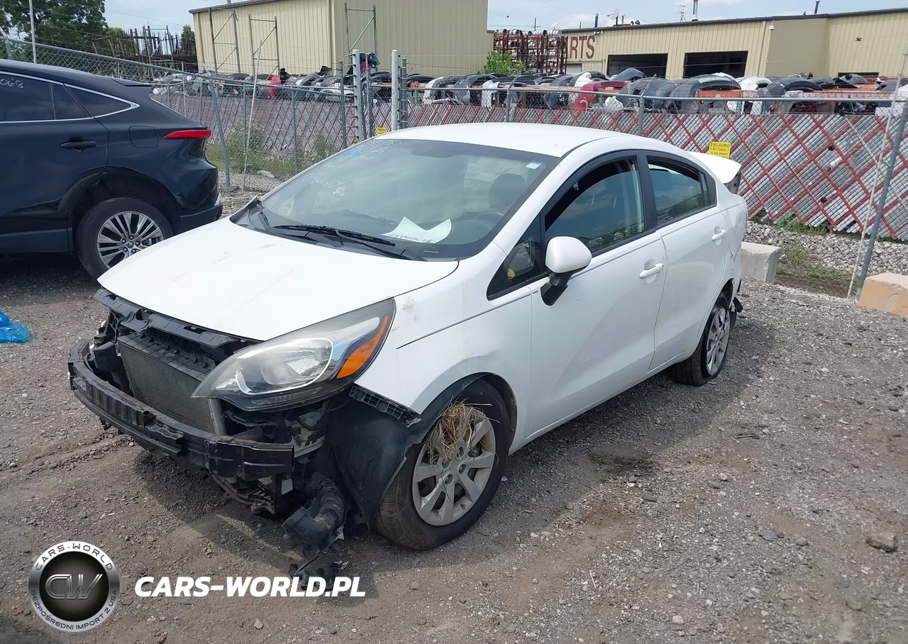 2013 Kia Rio Lx VIN:KNADM4A38D6141159 - 2