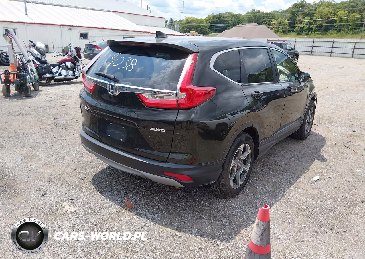 2017 Honda Cr-V Ex-L-Ex-L Navi VIN:5J6RW2H89HL054297 - 4