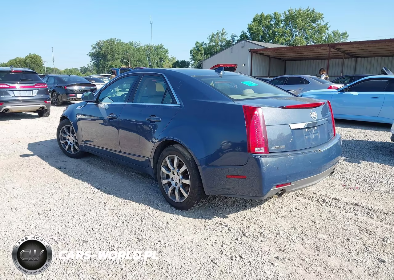 2009 Cadillac Cts Awd W-1Sb VIN:1G6DT57V690171620 - 3