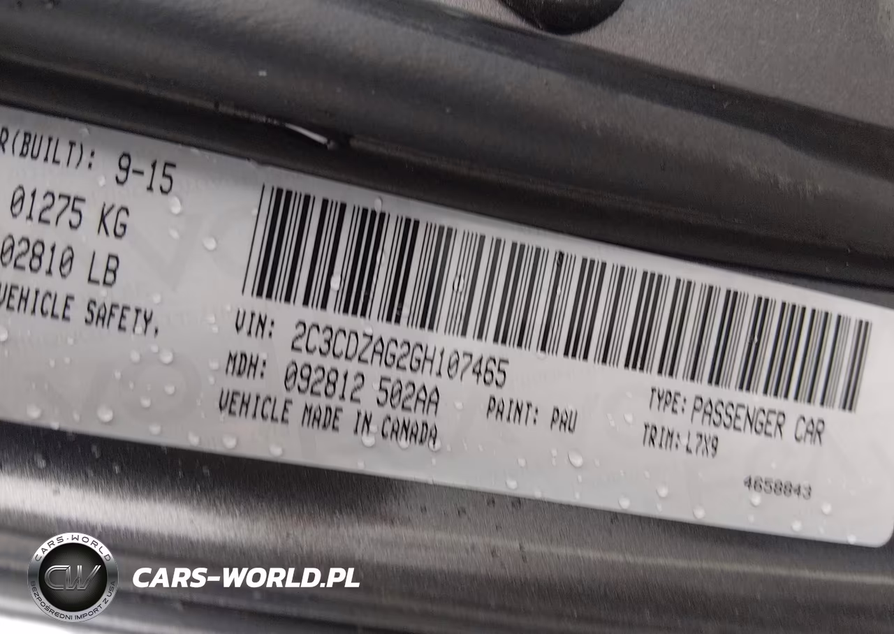 2016 Dodge Challenger Sxt VIN:2C3CDZAG2GH107465 - 9