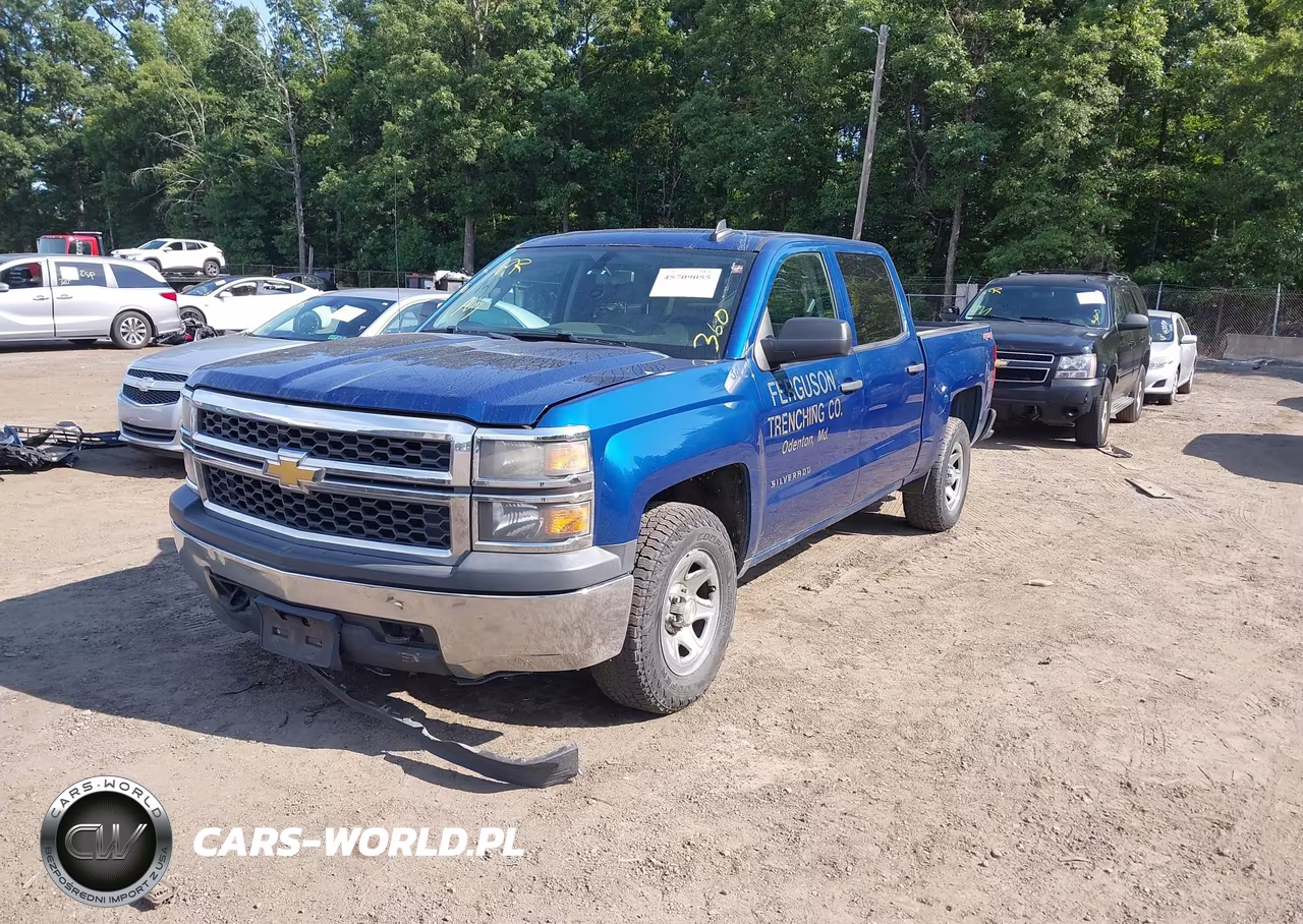 2015 Chevrolet Silverado 1500 Ls VIN:3GCUKPEC1FG248897 - 2