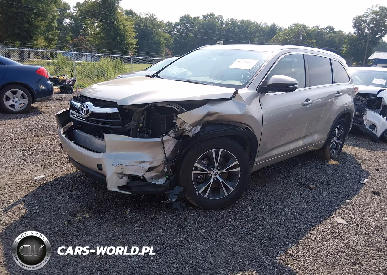 2016 Toyota Highlander Xle V6 VIN:5TDKKRFH2GS146914 - 2