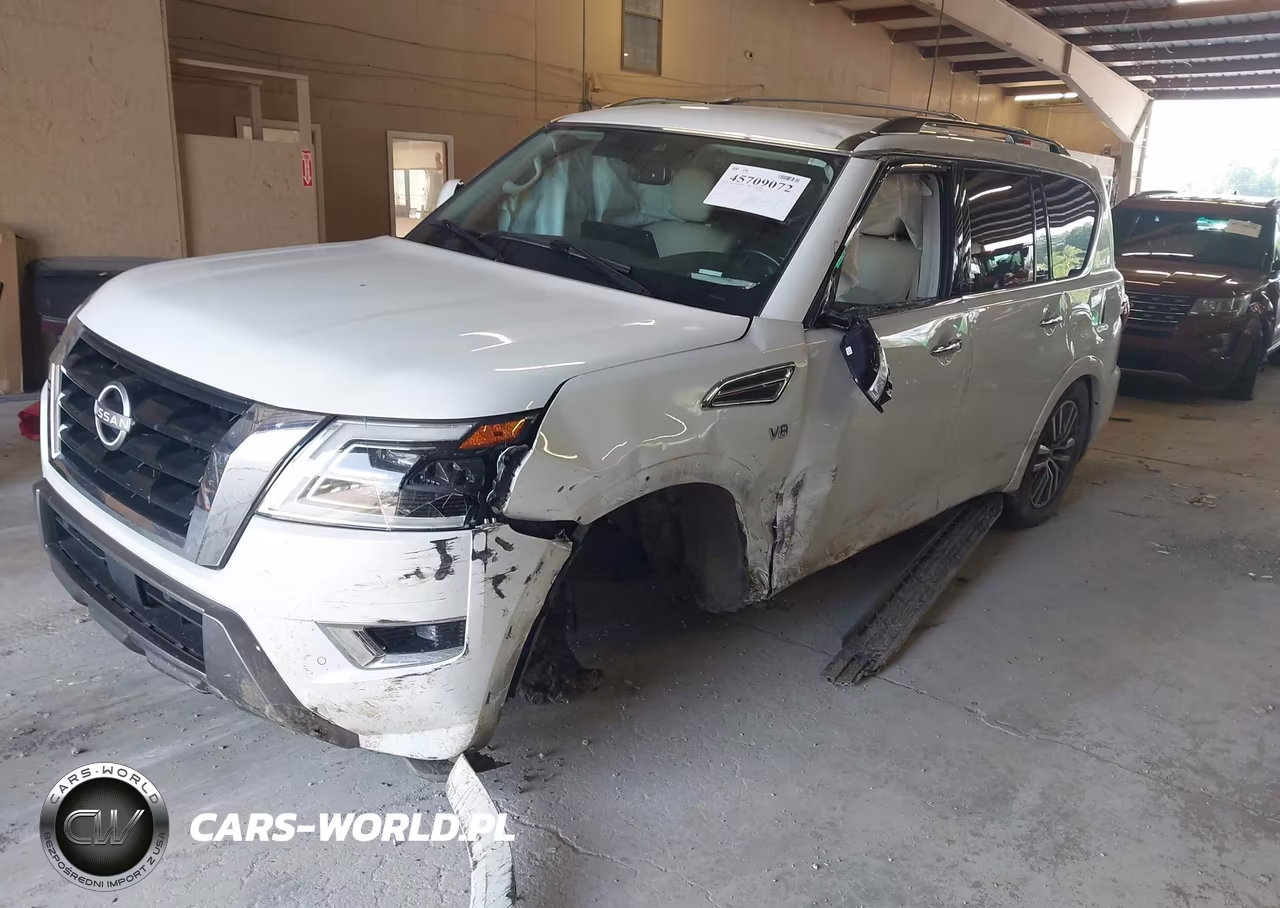 2021 Nissan Armada Sv 2Wd VIN:JN8AY2AC3M9145119 - 2
