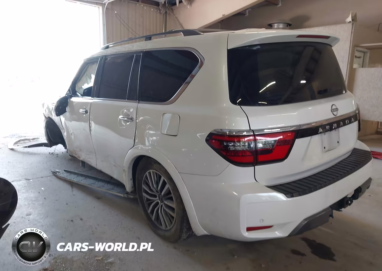 2021 Nissan Armada Sv 2Wd VIN:JN8AY2AC3M9145119 - 3