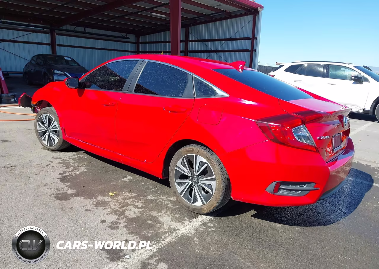 2018 Honda Civic Ex-L VIN:JHMFC1F73JX017796 - 3