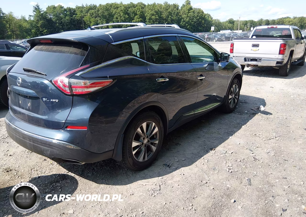2015 Nissan Murano Sl VIN:5N1AZ2MH8FN207586 - 4