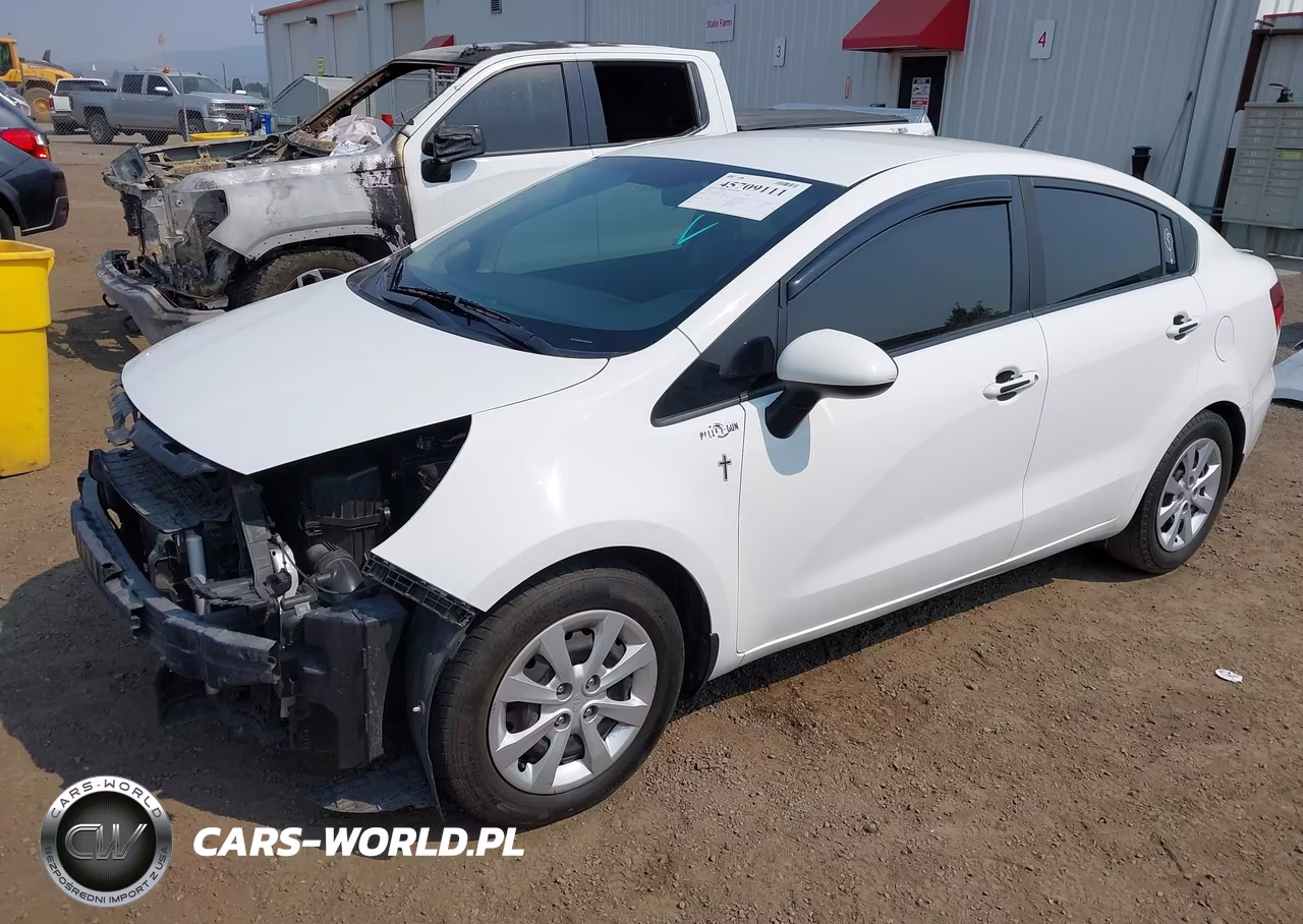 2016 Kia Rio Lx VIN:KNADM4A37G6633296 - 2