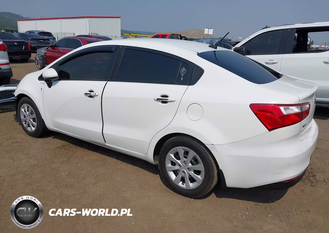 2016 Kia Rio Lx VIN:KNADM4A37G6633296 - 3