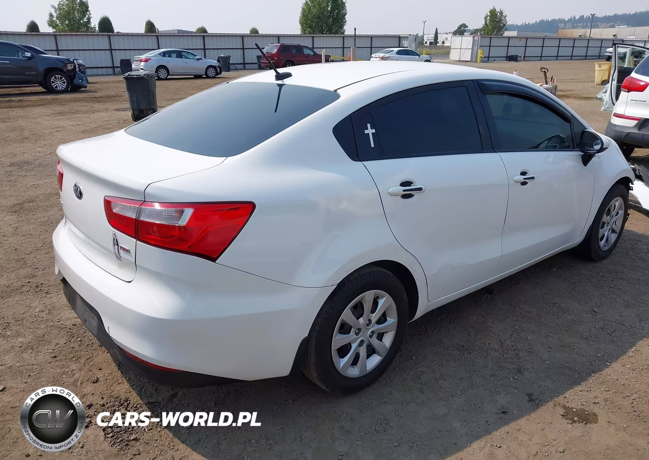 2016 Kia Rio Lx VIN:KNADM4A37G6633296 - 4