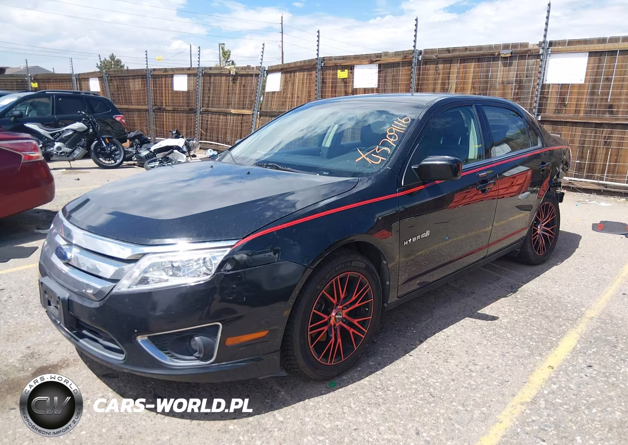2010 Ford Fusion Hybrid VIN:3FADP0L35AR100329 - 2