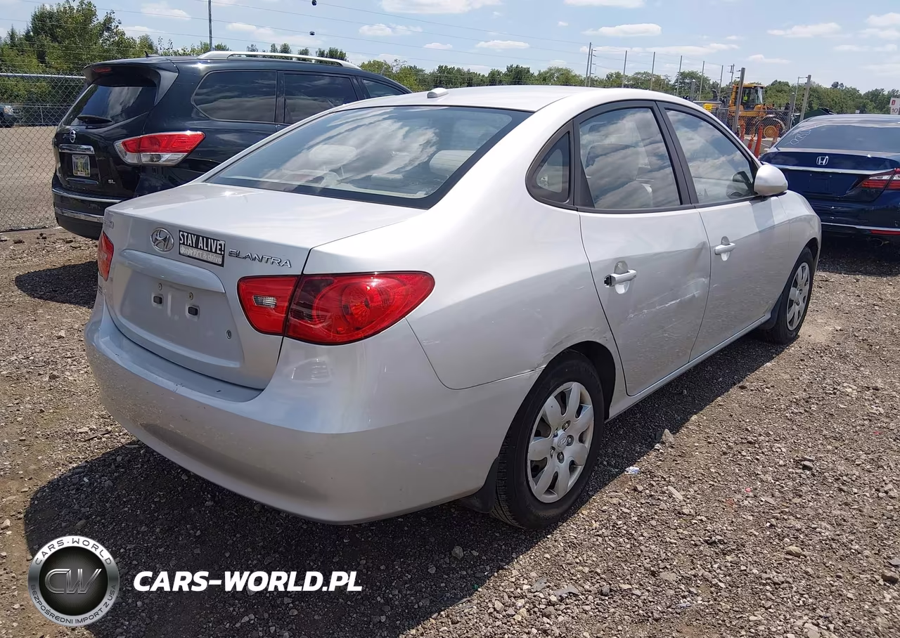 2008 Hyundai Elantra Gls-Se VIN:KMHDU46D88U332954 - 4