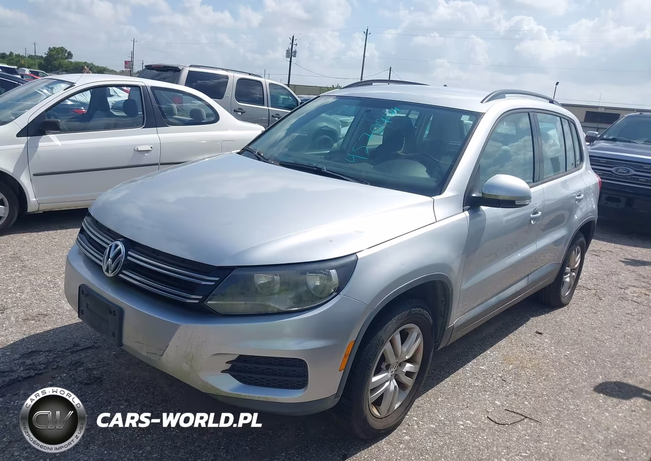 2015 Volkswagen Tiguan S VIN:WVGAV7AX3FW557142 - 2