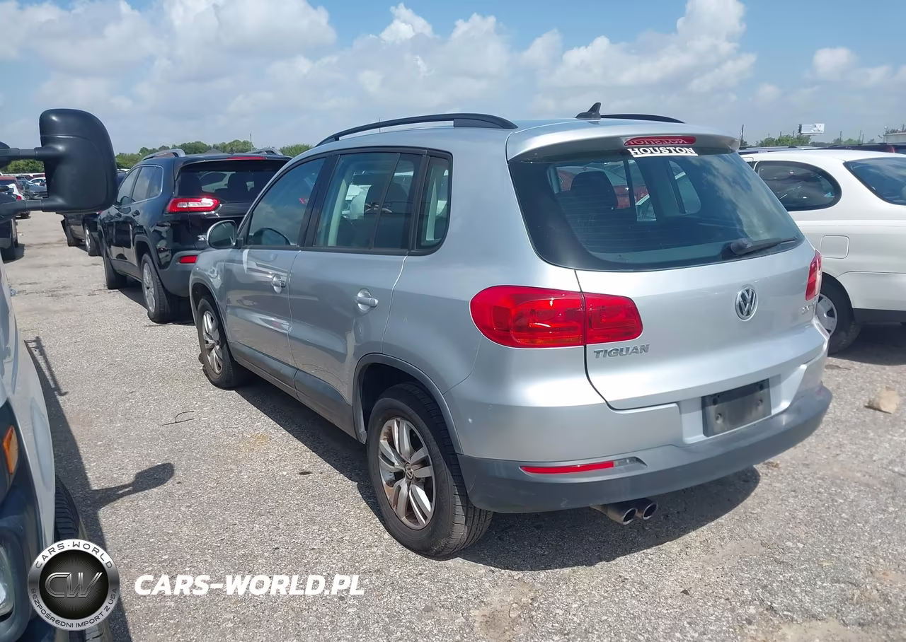 2015 Volkswagen Tiguan S VIN:WVGAV7AX3FW557142 - 3