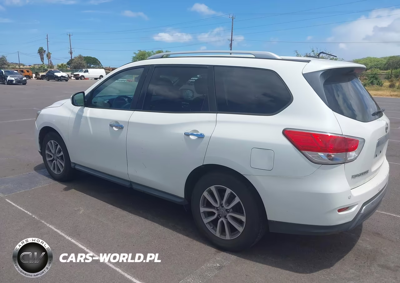 2015 Nissan Pathfinder Platinum-S-Sl-Sv VIN:5N1AR2MNXFC605187 - 3