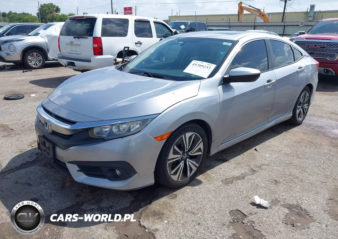 2016 Honda Civic Ex-L VIN:2HGFC1F70GH636792 - 2