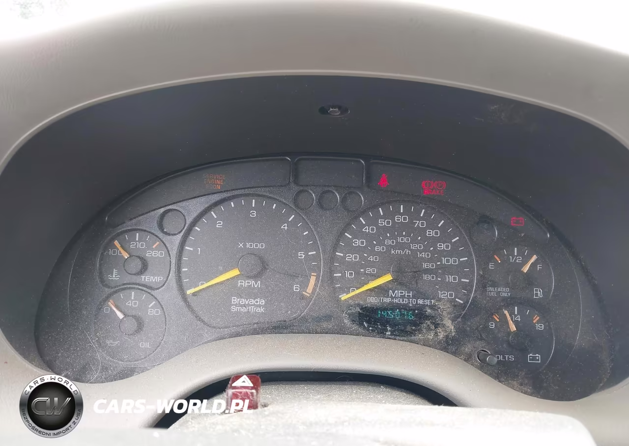 1998 Oldsmobile Bravada VIN:1GHDT13W4W2723887 - 7