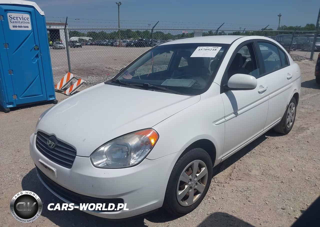 2010 Hyundai Accent Gls VIN:KMHCN4AC4AU423054 - 2
