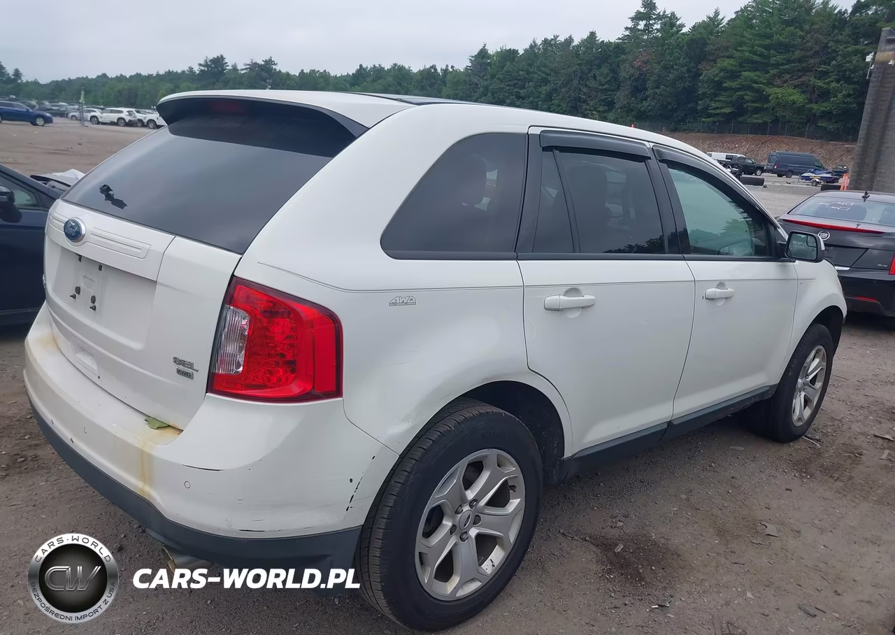 2012 Ford Edge Sel VIN:2FMDK4JC0CBA00896 - 4