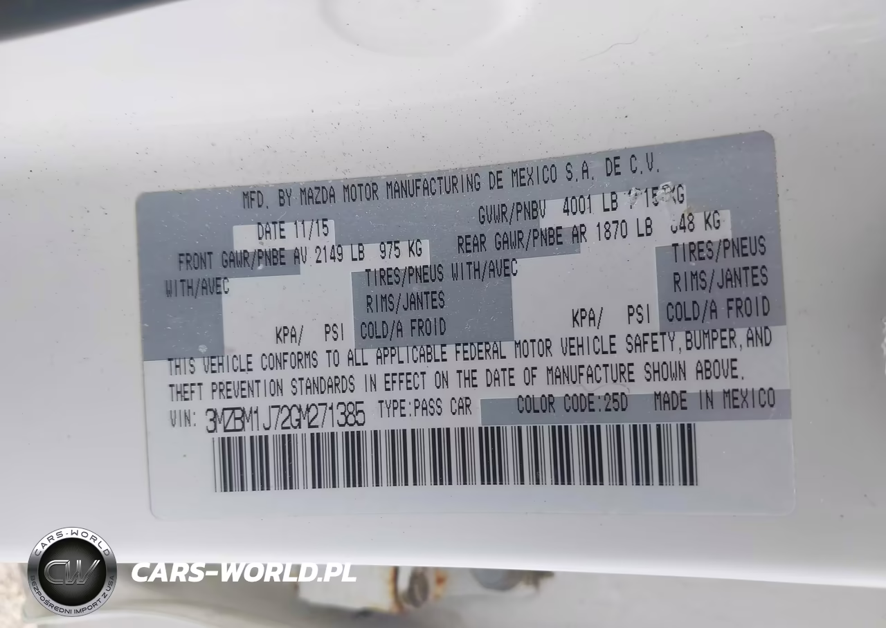 2016 Mazda Mazda3 I Sport VIN:3MZBM1J72GM271385 - 9