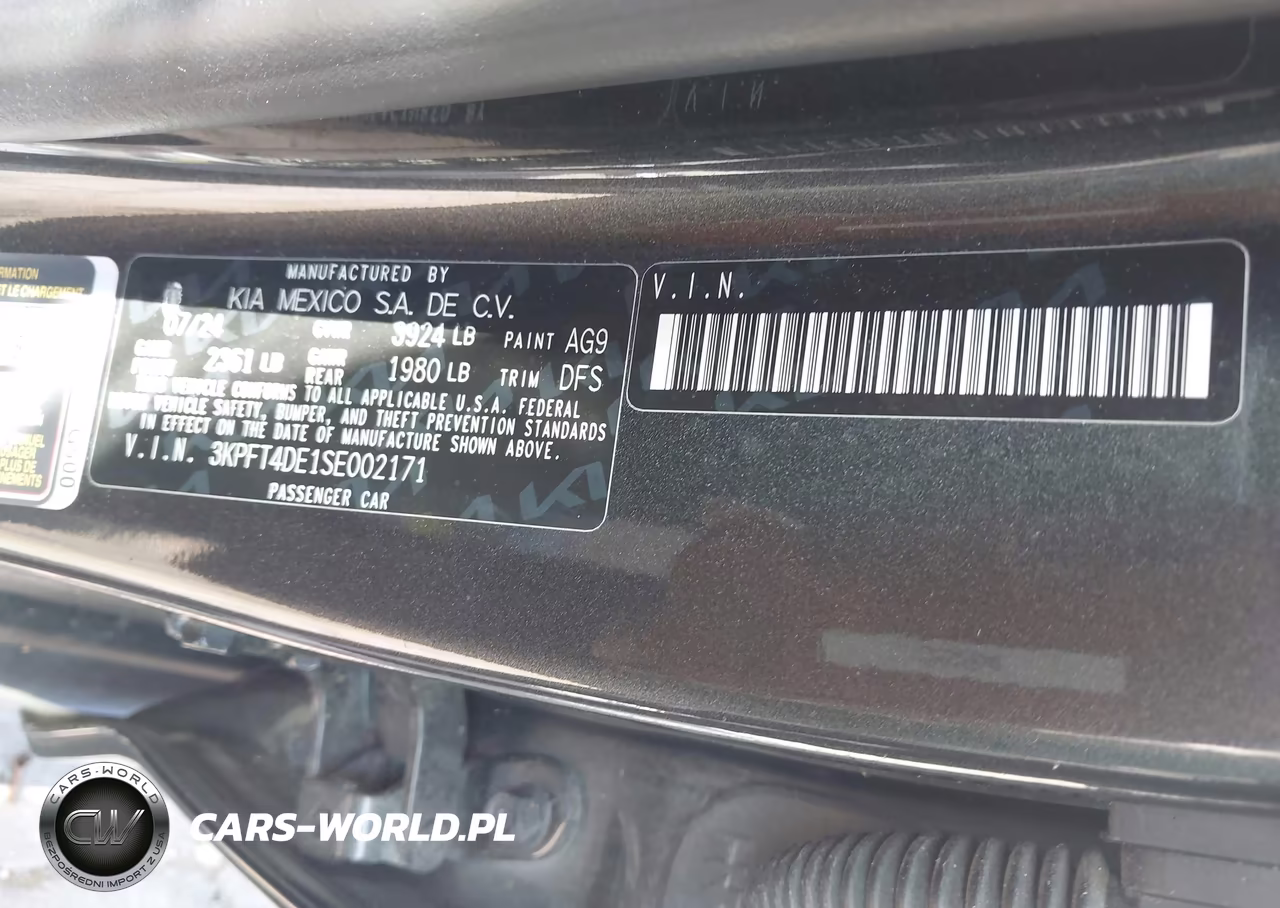 2025 Kia K4 Lxs VIN:3KPFT4DE1SE002171 - 9