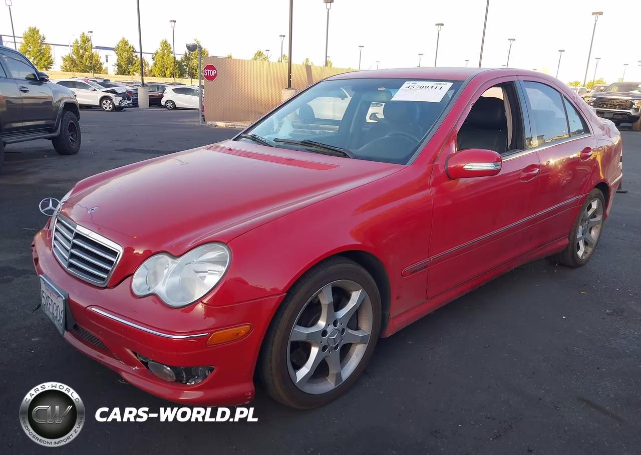 2007 Mercedes-Benz C 230 Sport VIN:WDBRF52H07F862646 - 2