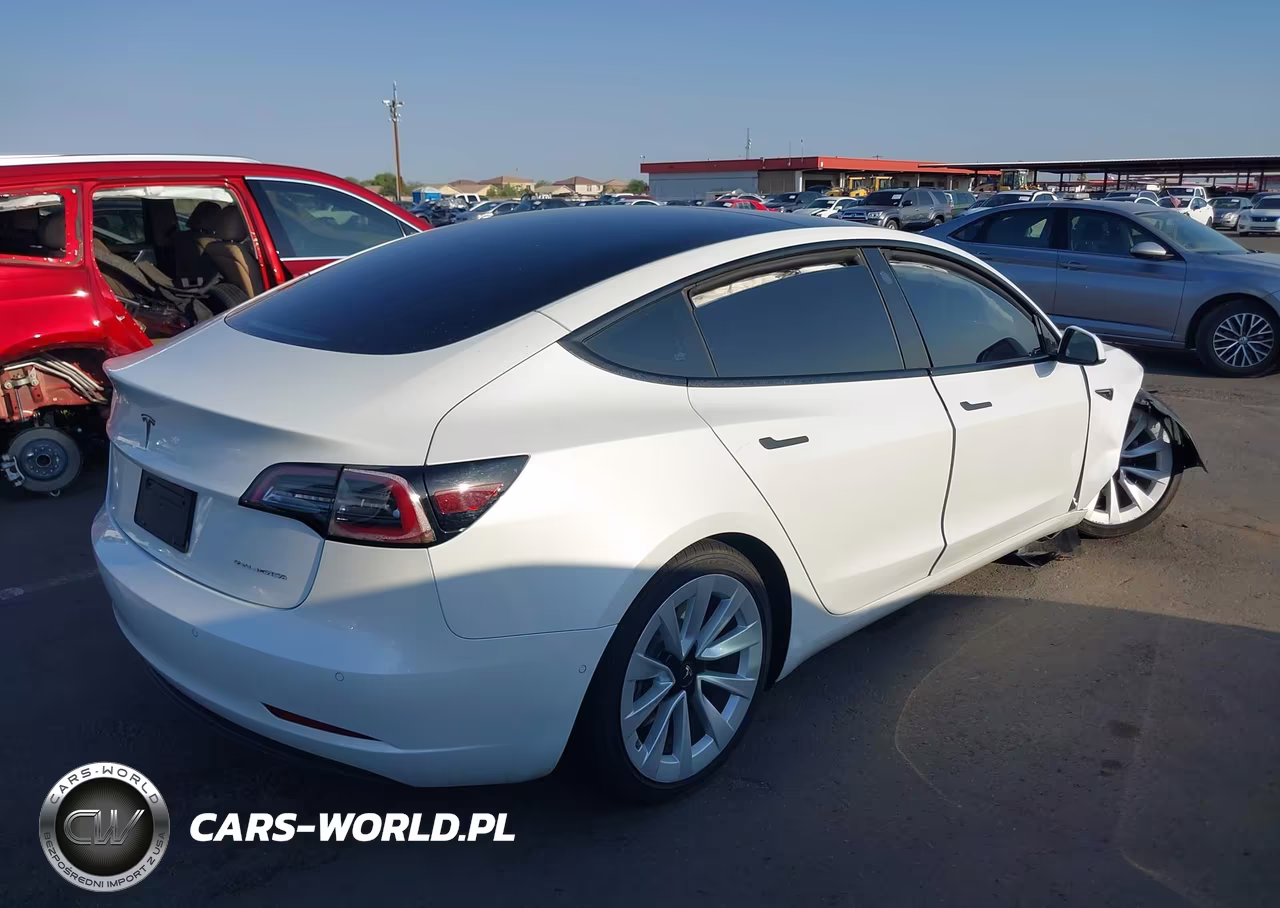 2022 Tesla Model 3 Long Range Dual Motor All-Wheel Drive VIN:5YJ3E1EB7NF124581 - 4