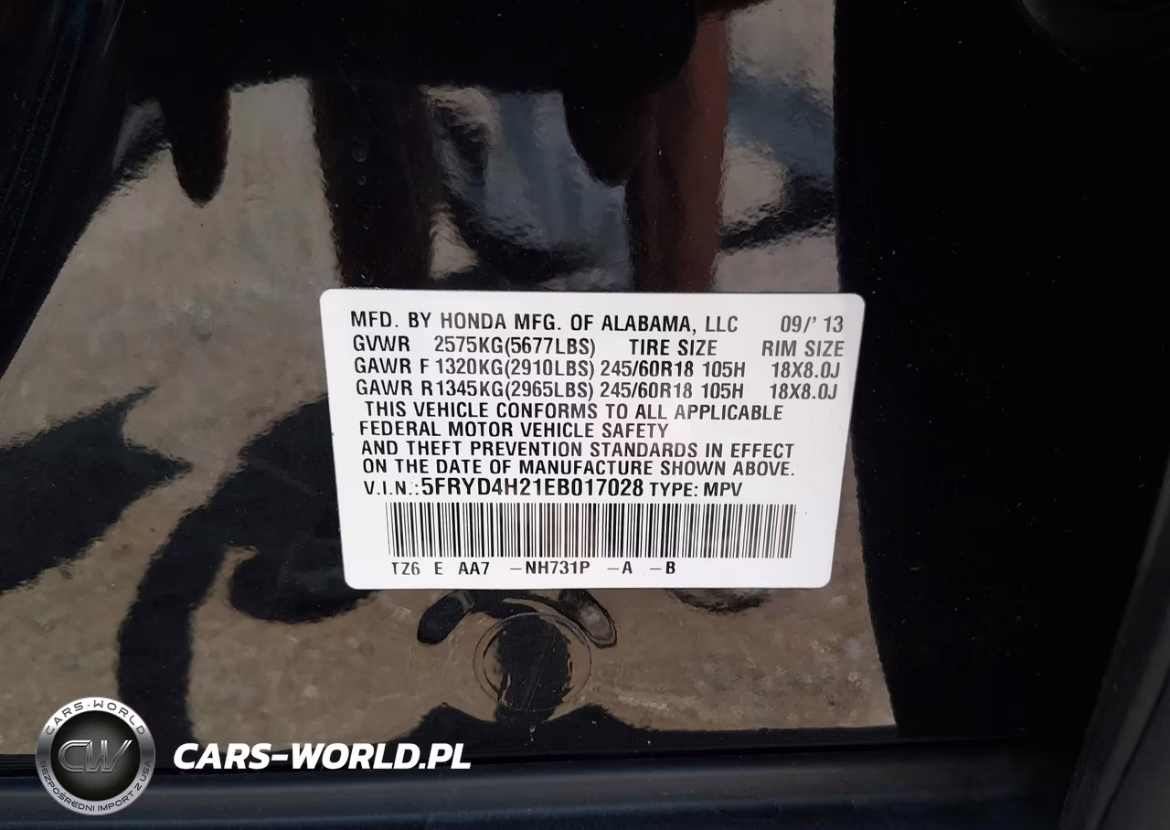 2014 Acura Mdx VIN:5FRYD4H21EB017028 - 9