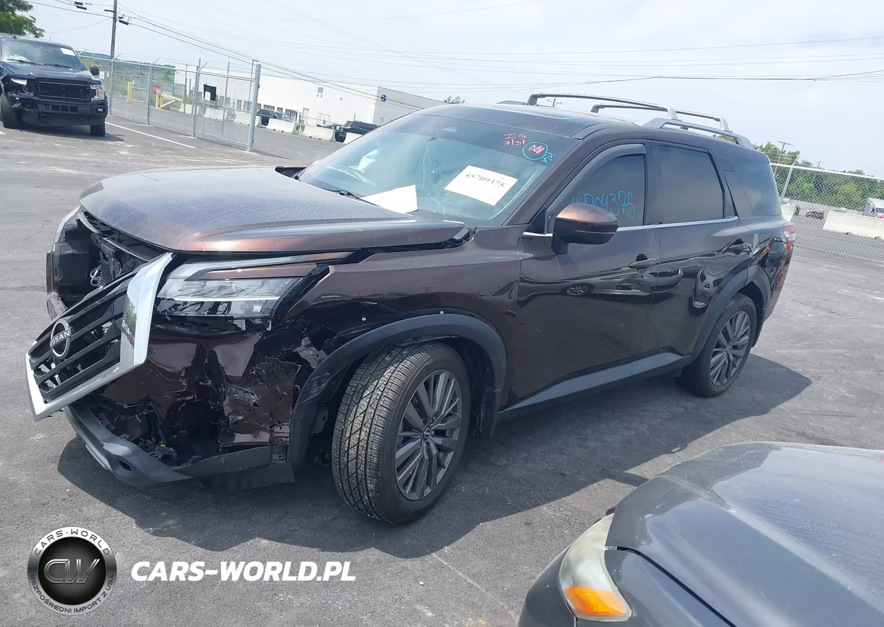 2022 Nissan Pathfinder Sl 4Wd VIN:5N1DR3CD7NC200091 - 2