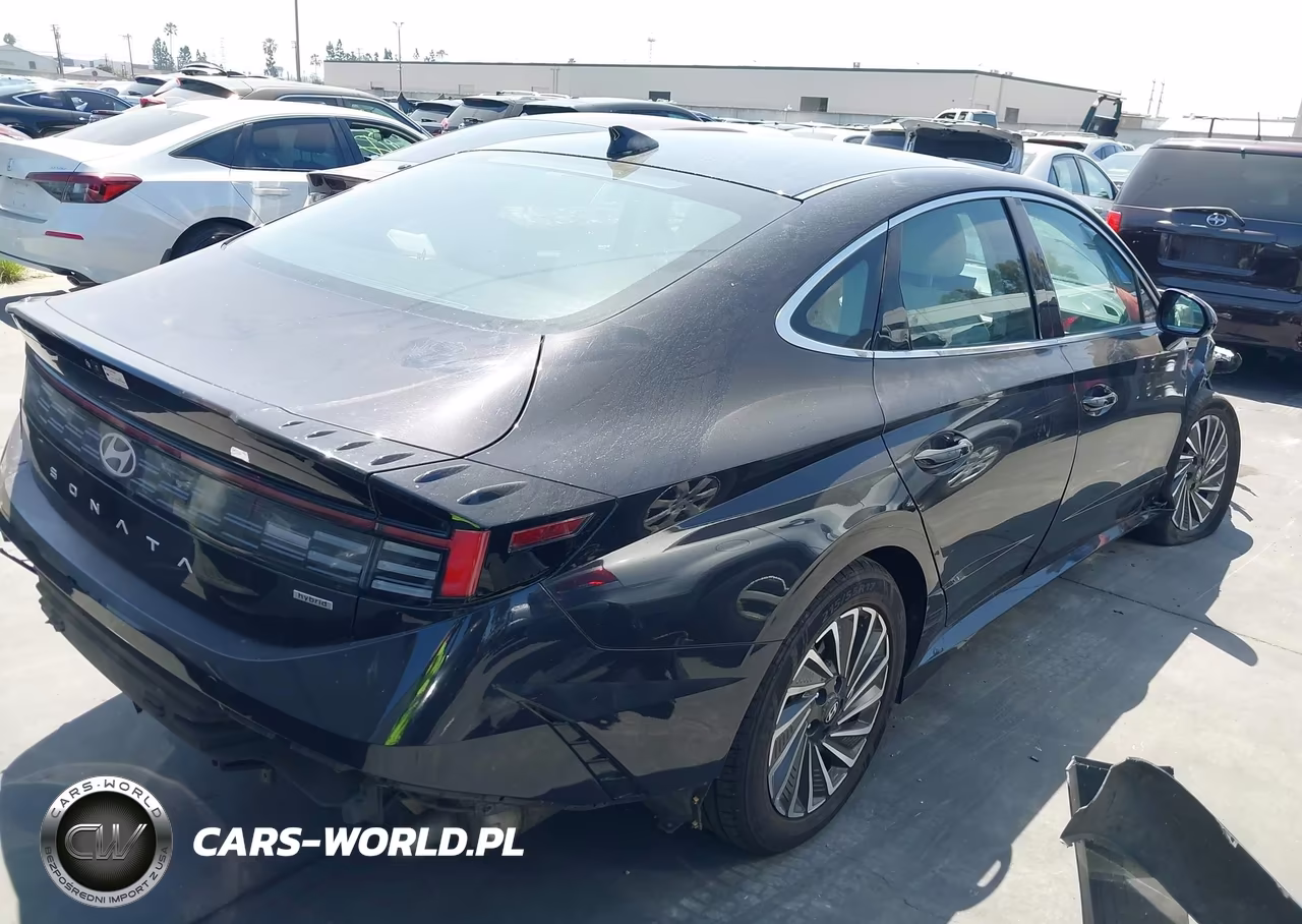 2025 Hyundai Sonata Hybrid Sel VIN:KMHL34JJ8SA110564 - 4