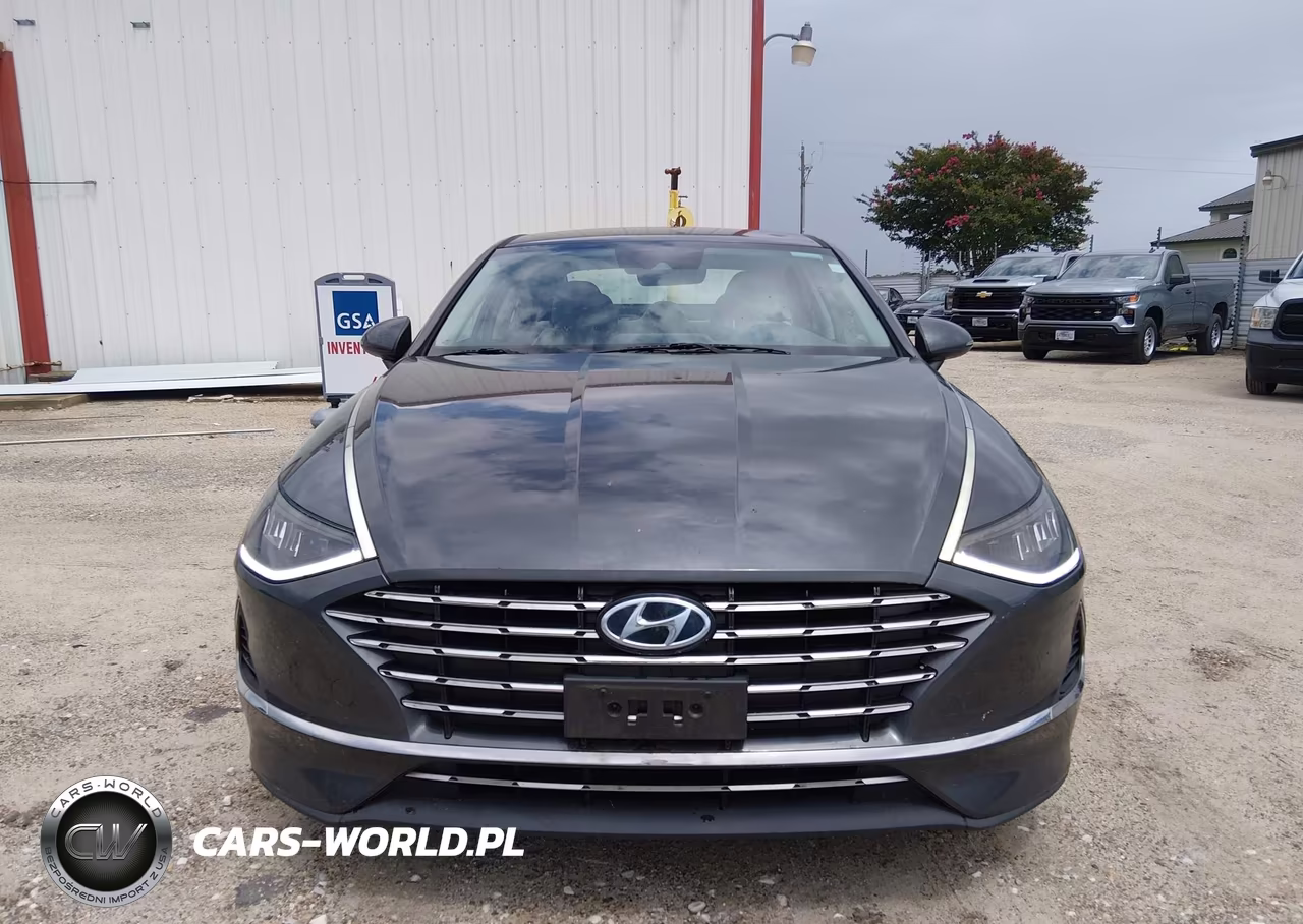 2021 Hyundai Sonata Blue VIN:KMHL24JJ2MA030571 - 15