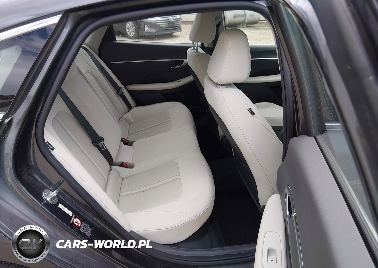 2021 Hyundai Sonata Blue VIN:KMHL24JJ2MA030571 - 8