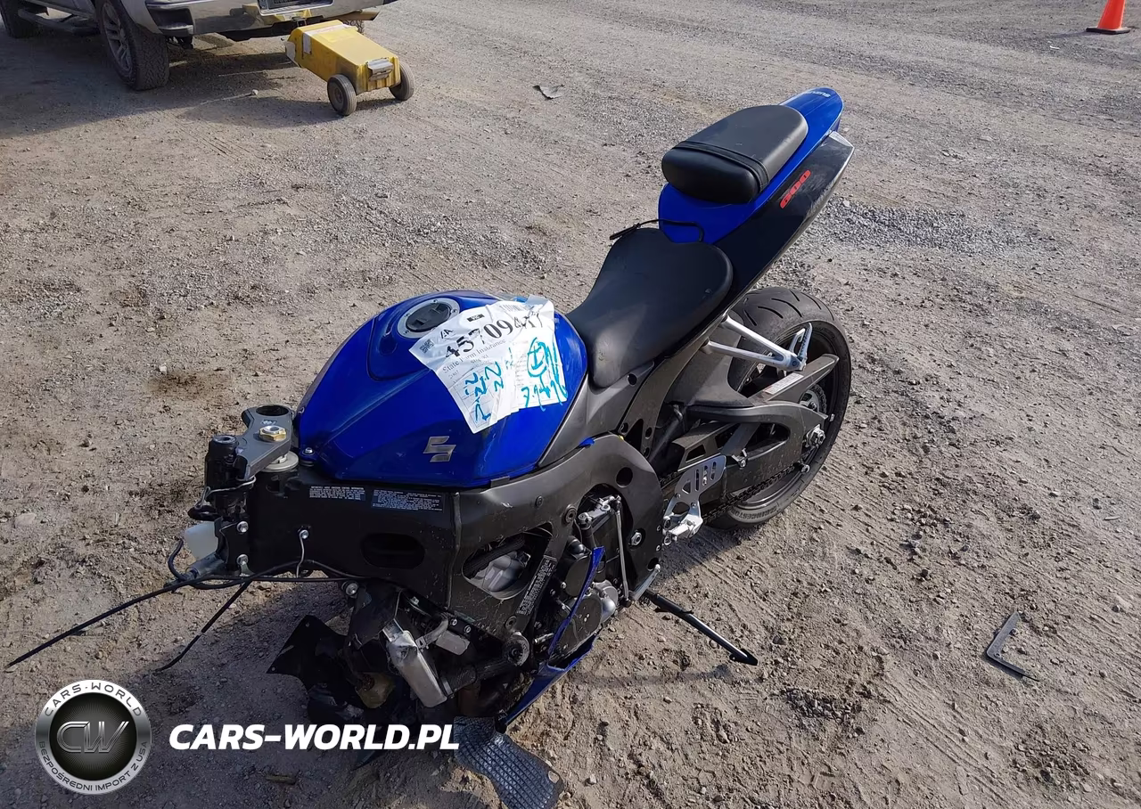 2007 Suzuki Gsx-R600 VIN:JS1GN7DA272106017 - 2