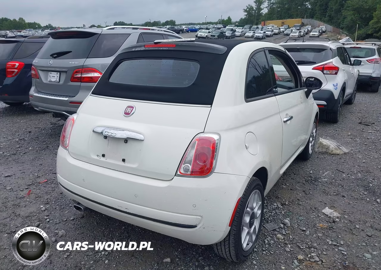 2013 Fiat 500C Pop VIN:3C3CFFDR5DT629337 - 4