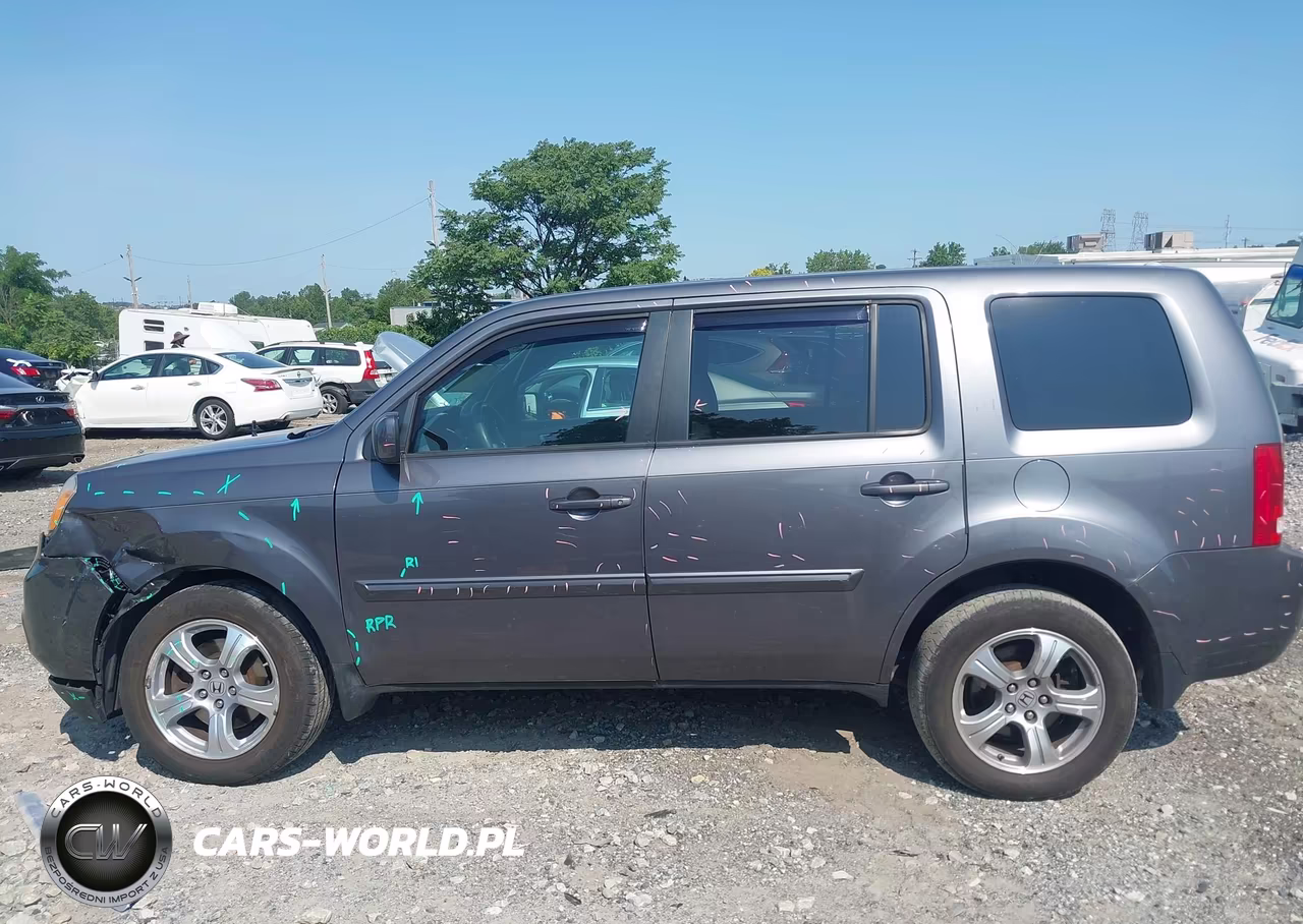 2015 Honda Pilot Ex VIN:5FNYF4H47FB003746 - 14