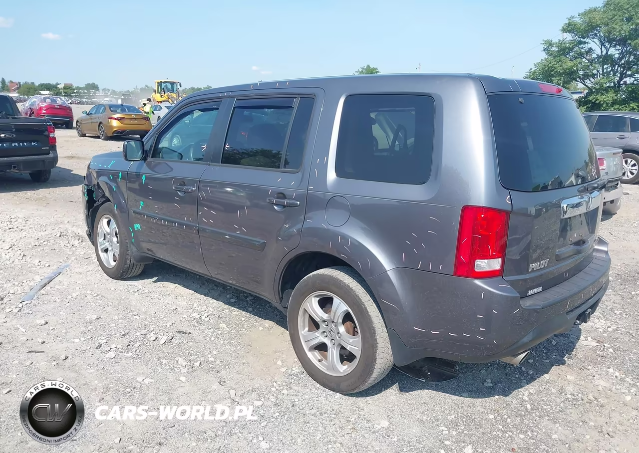 2015 Honda Pilot Ex VIN:5FNYF4H47FB003746 - 3