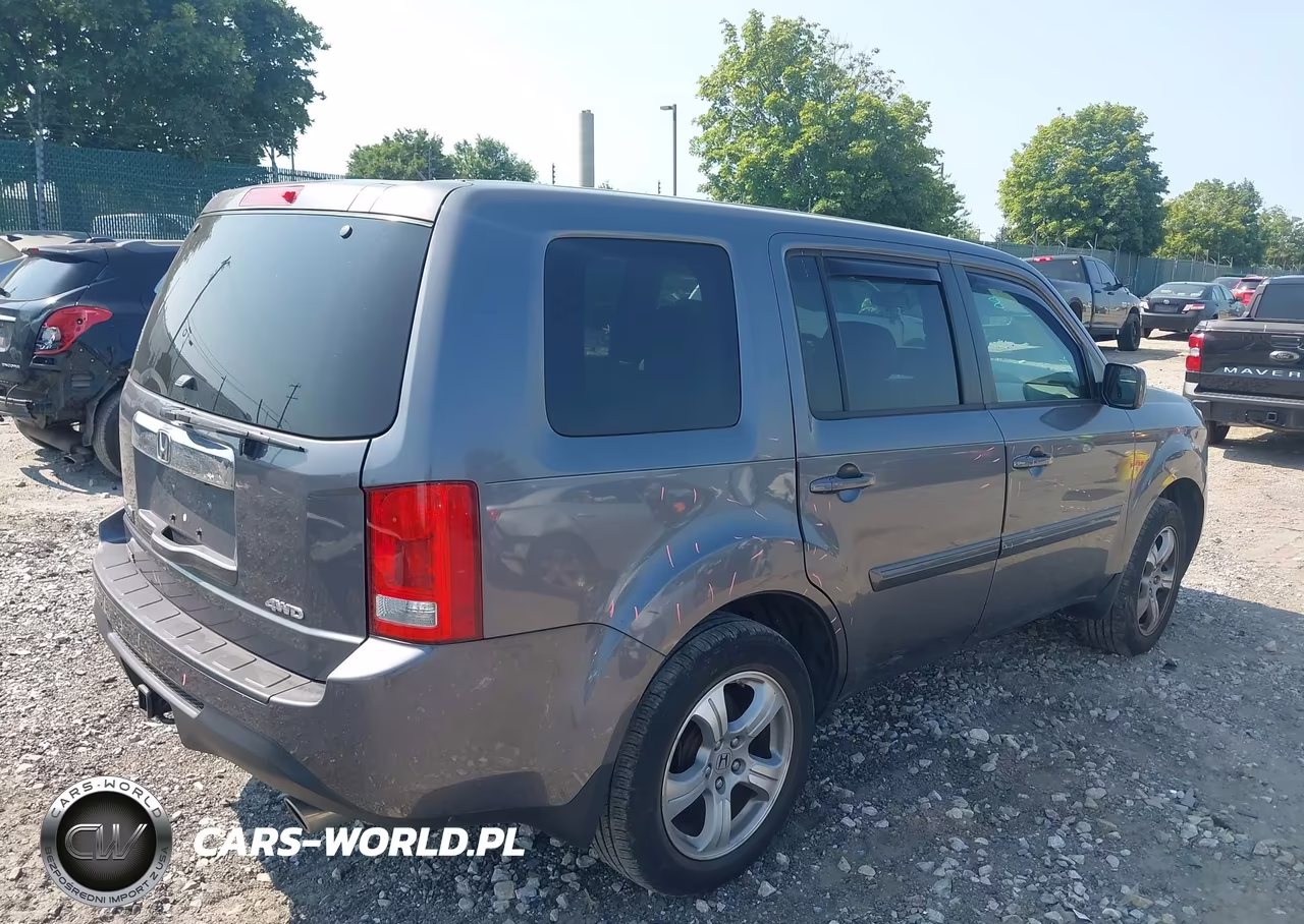 2015 Honda Pilot Ex VIN:5FNYF4H47FB003746 - 4