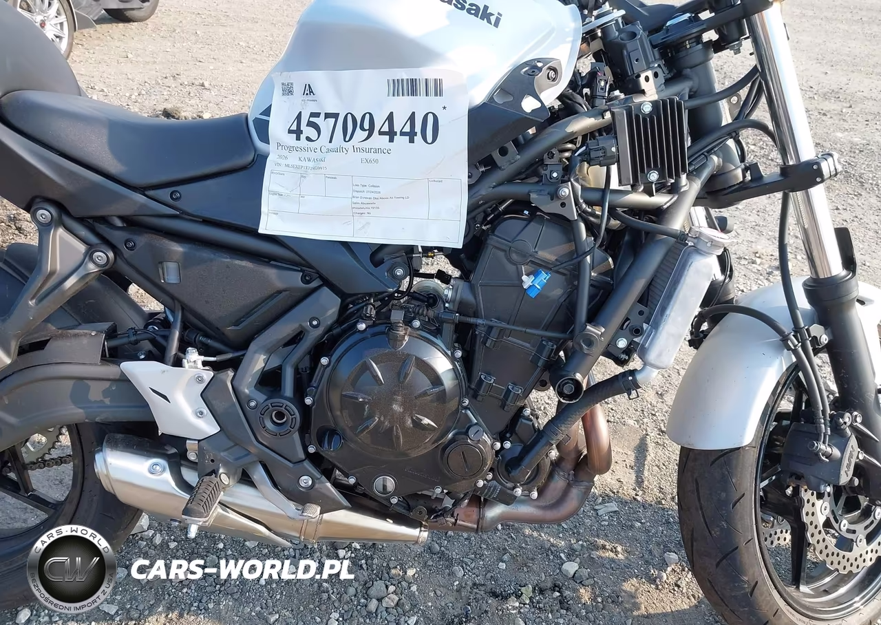 2026 Kawasaki Ex650 P VIN:ML5EXEP1XTDAG9975 - 8