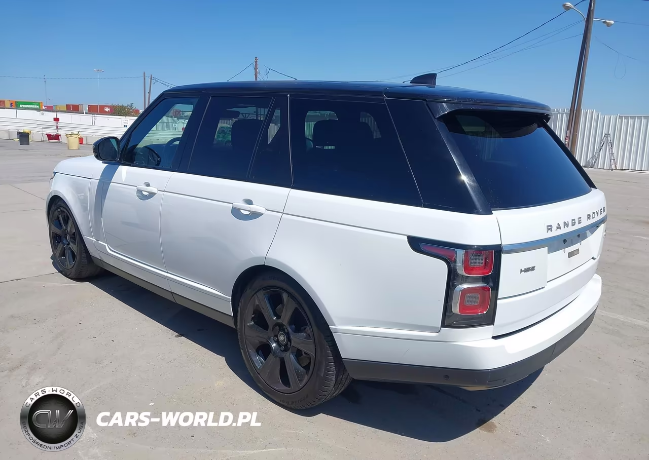 2018 Land Rover Range Rover 3.0L V6 Supercharged Hse VIN:SALGS2SV2JA509301 - 3