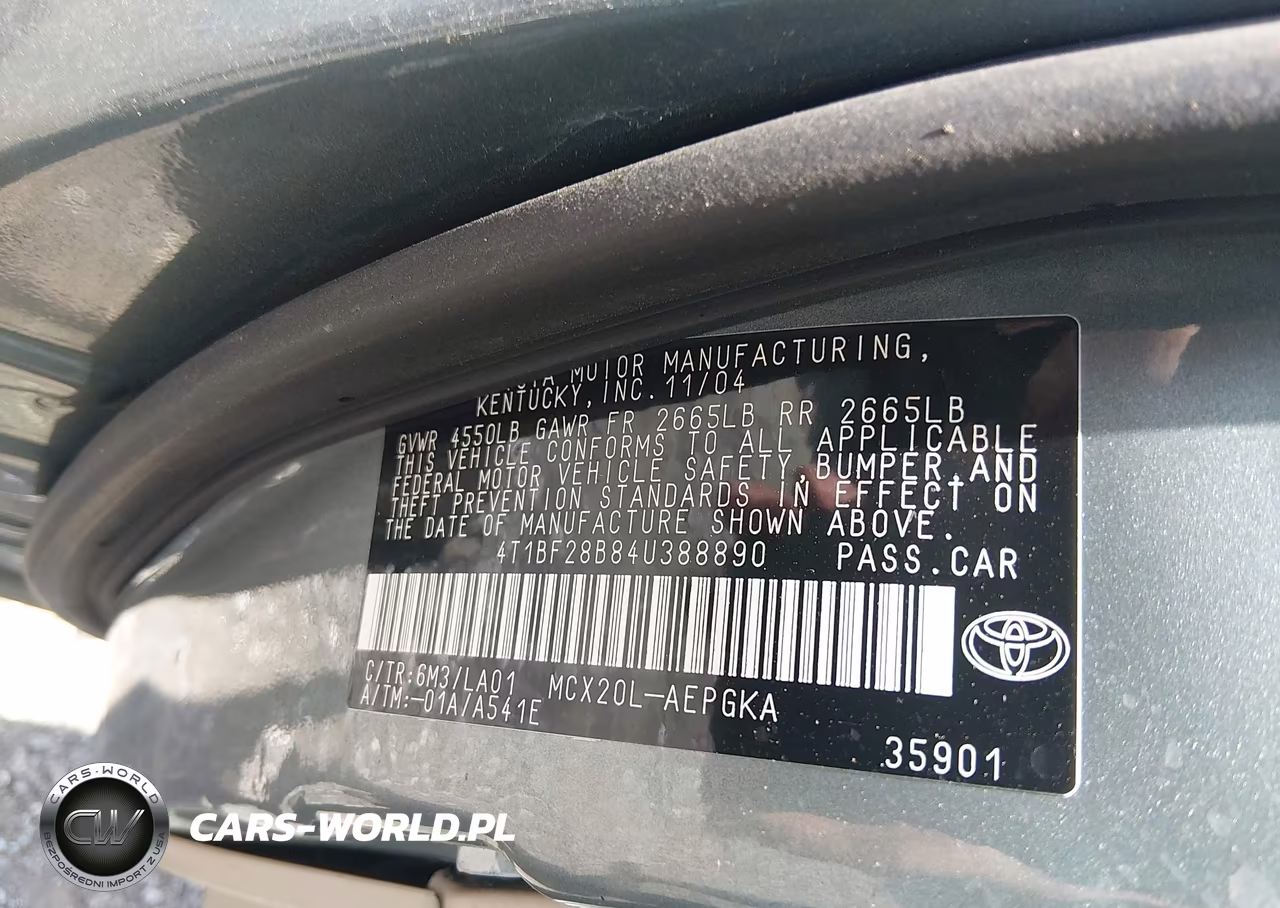 2004 Toyota Avalon Xls VIN:4T1BF28B84U388890 - 9
