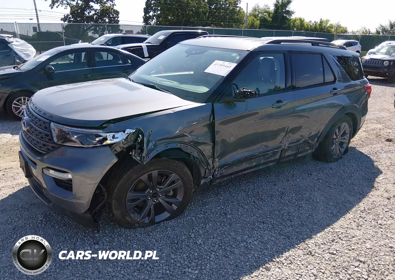 2021 Ford Explorer Xlt VIN:1FMSK7DHXMGA37593 - 2